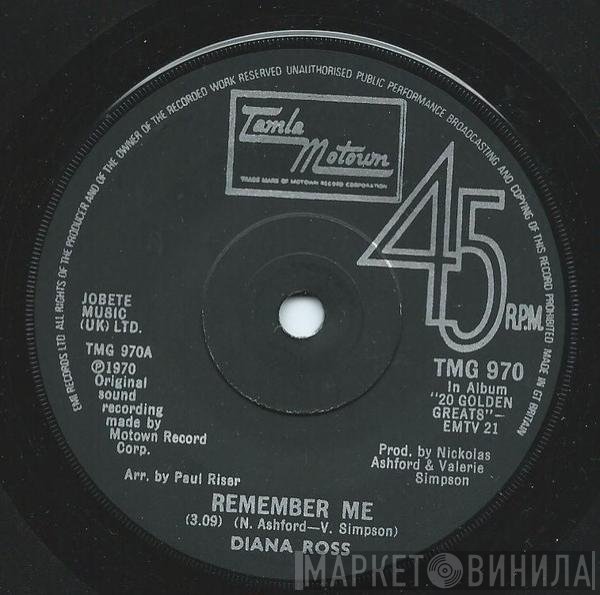 Diana Ross  - Remember Me