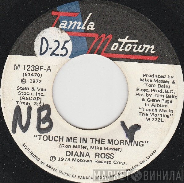 Diana Ross  - Touch Me In The Morning