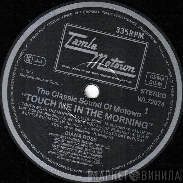 Diana Ross - Touch Me In The Morning