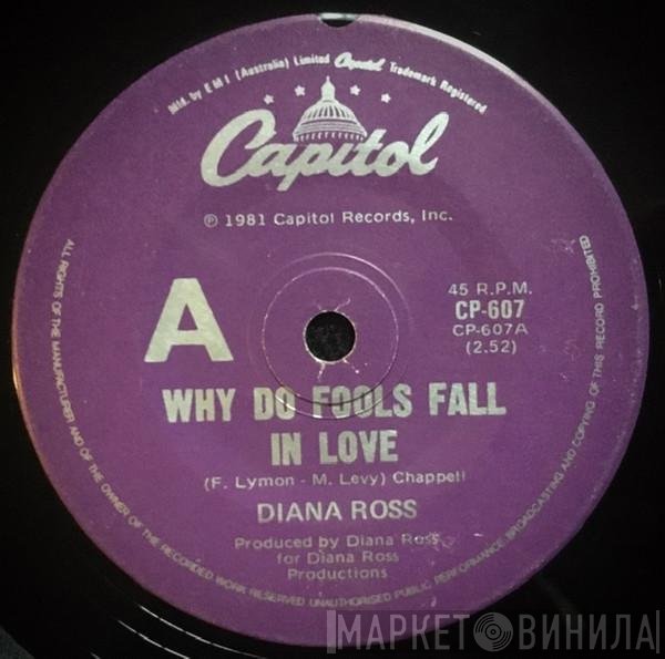 Diana Ross  - Why Do Fools Fall In Love