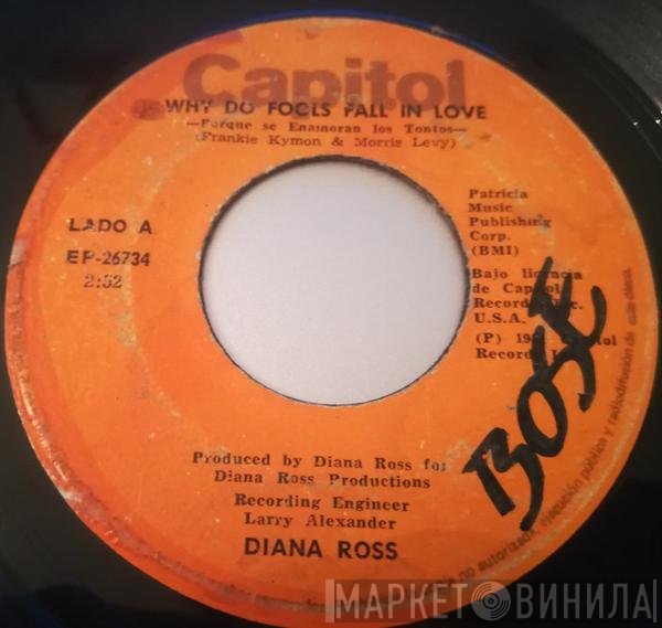 Diana Ross  - Why Do Fools Fall In Love