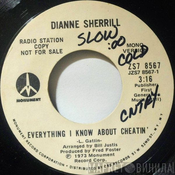 Dianne Sherrill - Everything I Know About Cheatin'