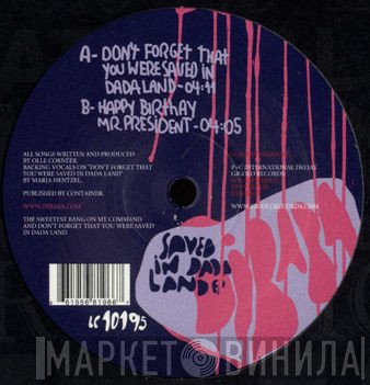 Dibaba  - Saved In Dada Land EP