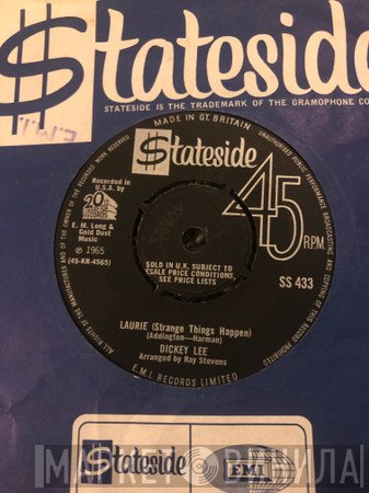 Dickey Lee - Laurie (Strange Things Happen) / Party Doll