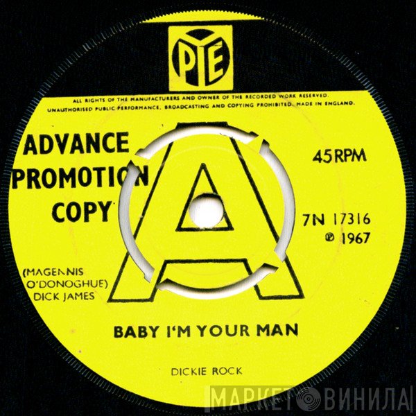 Dickie Rock - Baby I'm Your Man