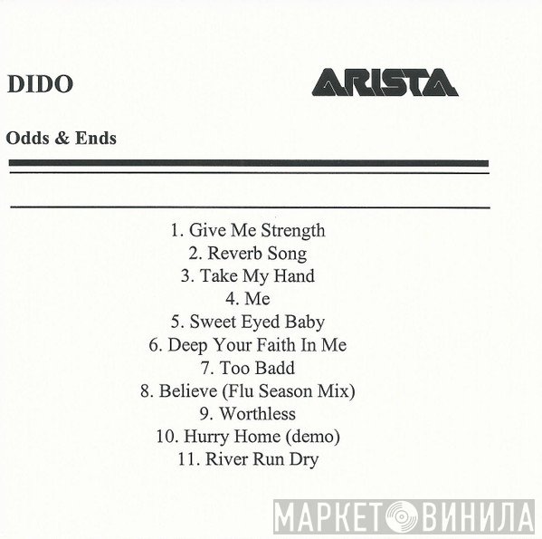 Dido  - Odds & Ends