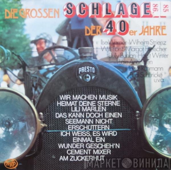  - Die Grossen Schlager Der 40er Jahre