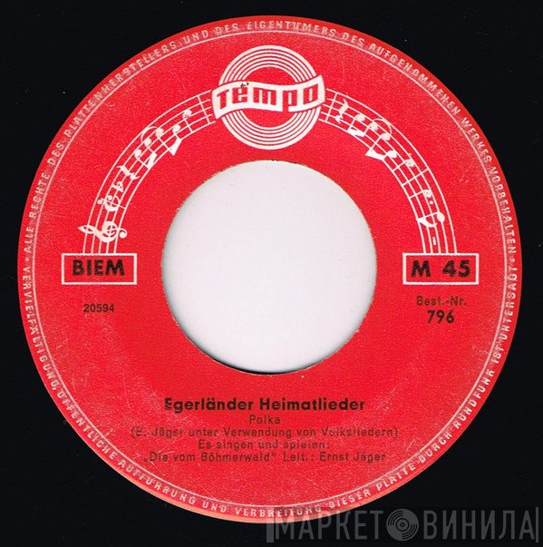 Die Vom Böhmerwald - Egerländer Heimatlieder