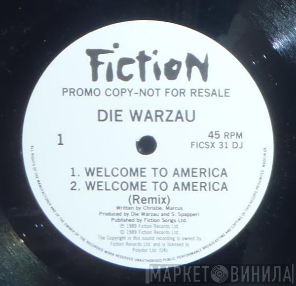 Die Warzau - Welcome To America