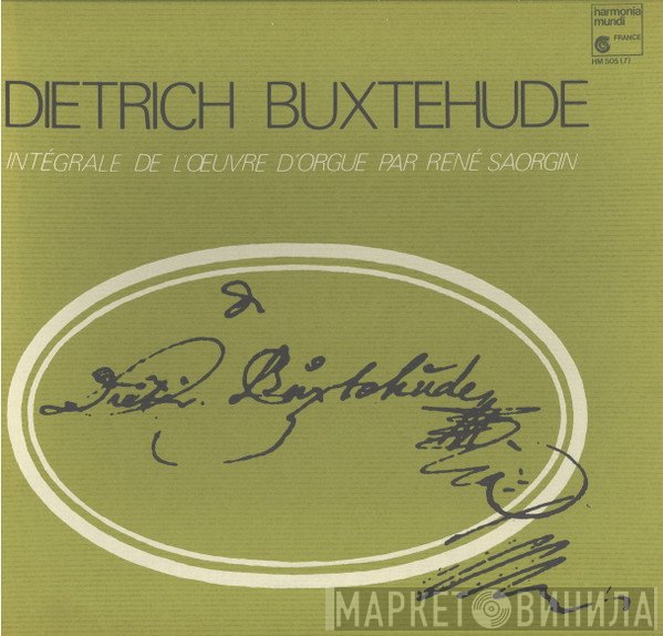 Dieterich Buxtehude, René Saorgin - L'Intégrale De L'Œuvre D'Orgue