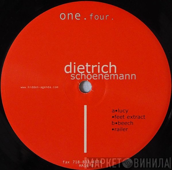 Dietrich Schoenemann - One.Four.