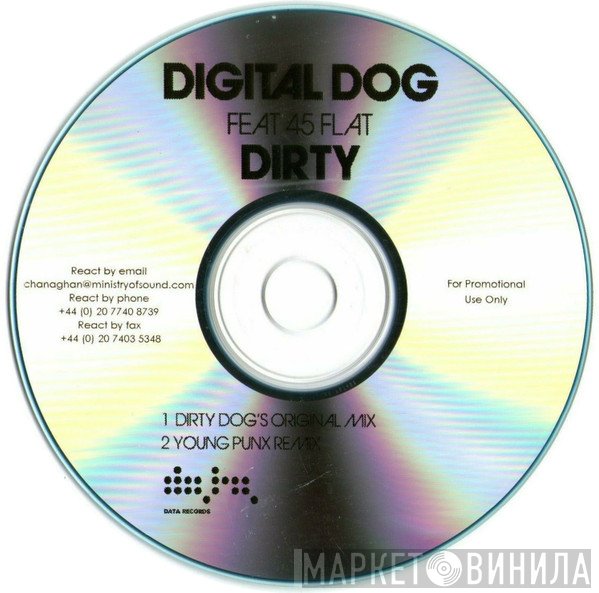 Digital Dog, 45 Flat  - Dirty