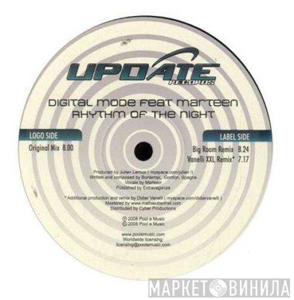 Digital Mode, Marteen  - Rhythm Of The Night
