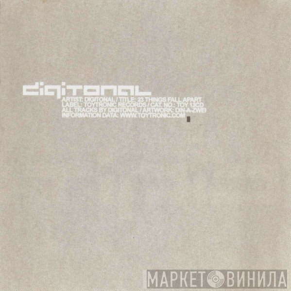 Digitonal  - 23 Things Fall Apart