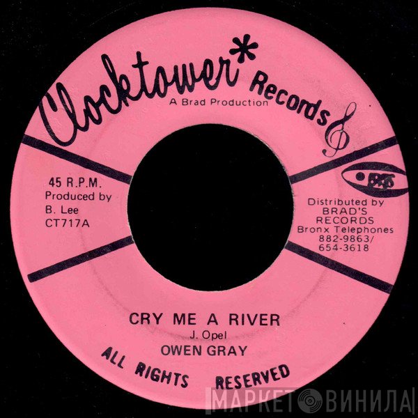 Dillinger, Johnny Clarke, Owen Gray - Commercial Locks / Cry Me A River Of Tears