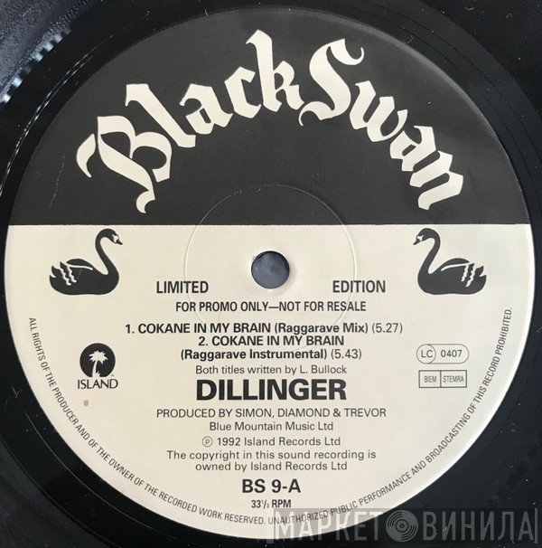 Dillinger - Cokane In My Brain