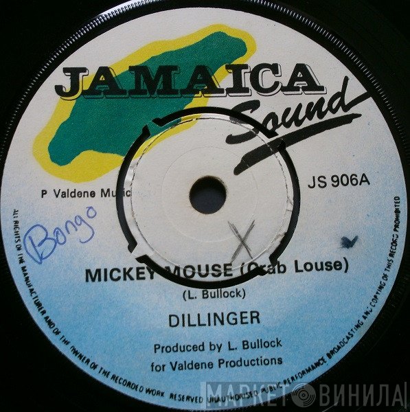 Dillinger - Mickey Mouse (Crab Louse) / Slite Pen Road Rock