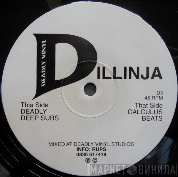 Dillinja  - Deadly Deep Subs / Calculus Beats