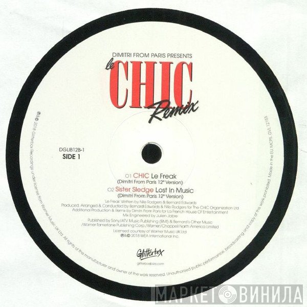 Dimitri From Paris - Le Chic Remix
