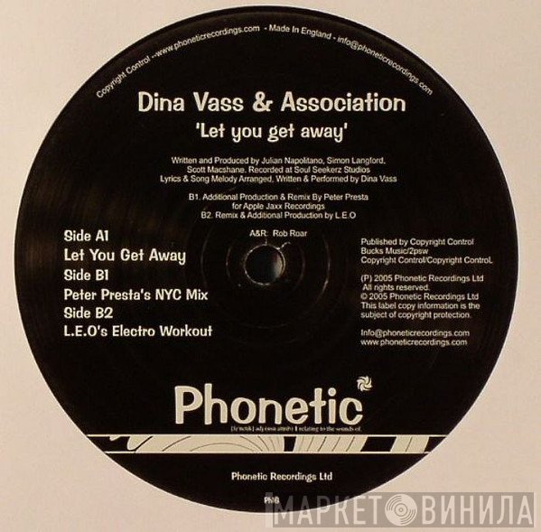 Dina Vass, Association  - Let You Get Away
