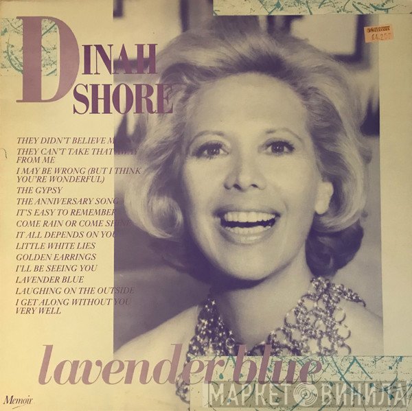Dinah Shore - Lavender Blue