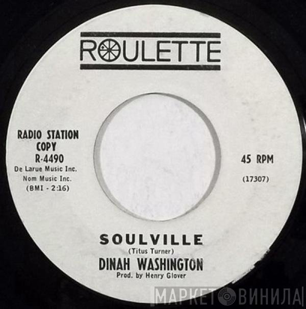 Dinah Washington  - Let Me Be The First To Know / Soulville
