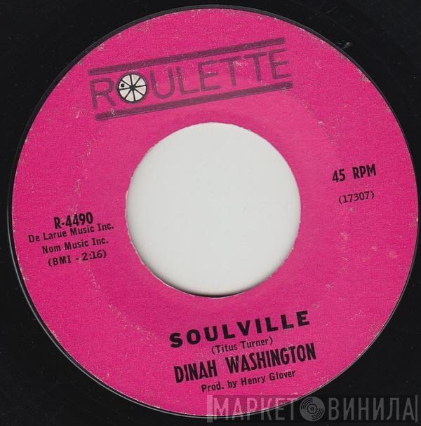 Dinah Washington  - Soulville / Let Me Be The First To Know