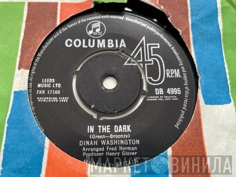 Dinah Washington  - In The Dark