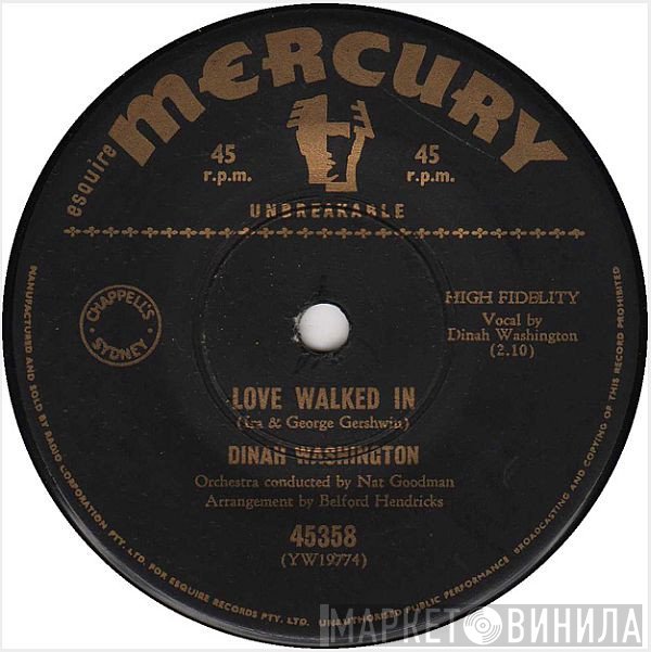 Dinah Washington  - Love Walked In