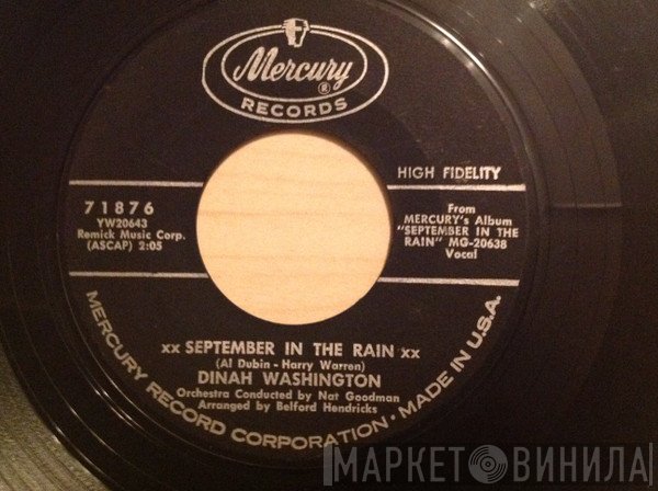 Dinah Washington - September In The Rain