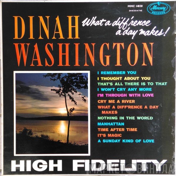 Dinah Washington - What A Diff'rence A Day Makes!
