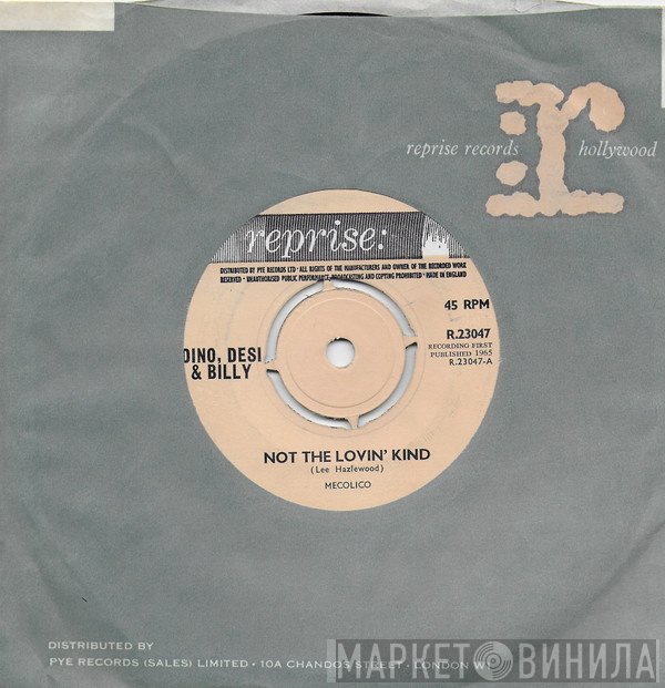 Dino, Desi & Billy - Not The Lovin' Kind / Chimes Of Freedom