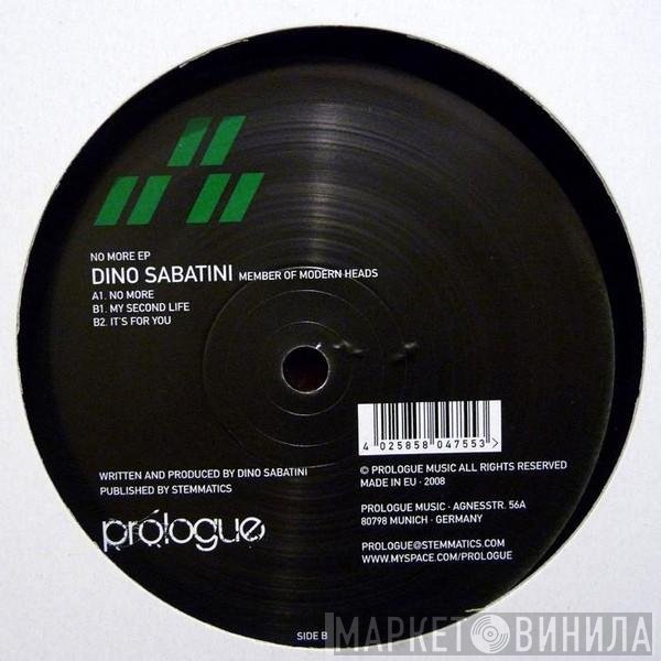 Dino Sabatini - No More EP