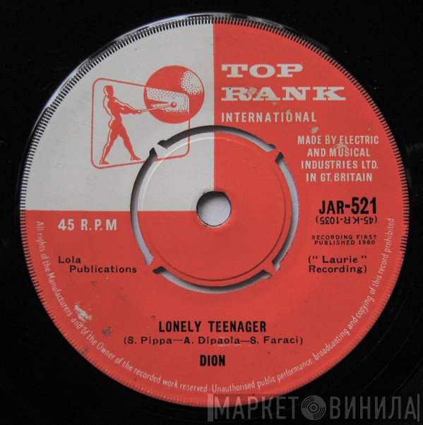 Dion  - Lonely Teenager / Little Miss Blue