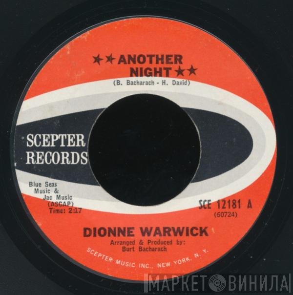 Dionne Warwick  - Another Night / Go With Love