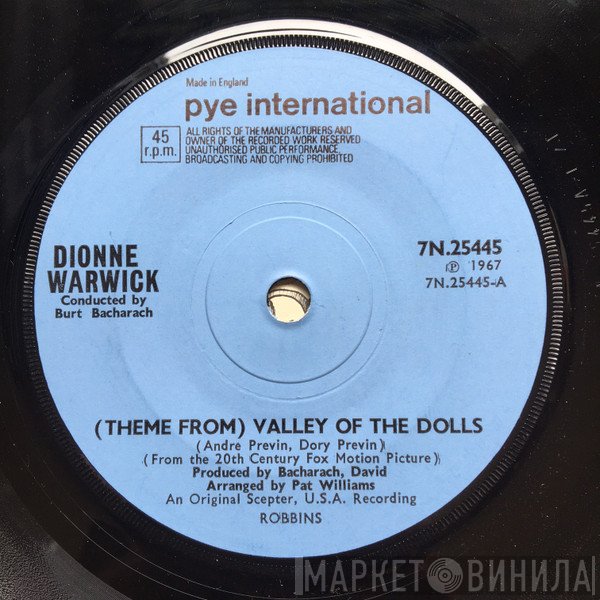 Dionne Warwick - (Theme From) Valley Of The Dolls