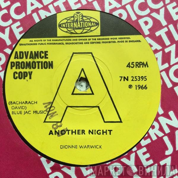 Dionne Warwick  - Another Night