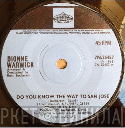 Dionne Warwick - Do You Know The Way To San Jose
