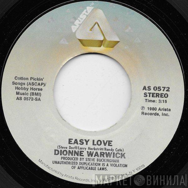 Dionne Warwick  - Easy Love