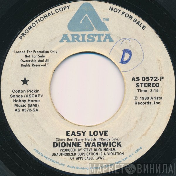 Dionne Warwick - Easy Love