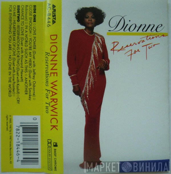 Dionne Warwick  - Reservations For Two