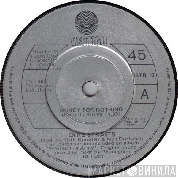 Dire Straits  - Money For Nothing
