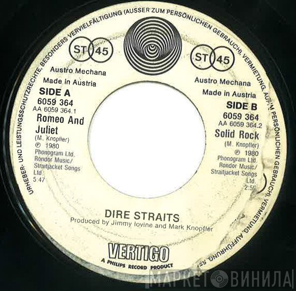 Dire Straits  - Romeo And Juliet