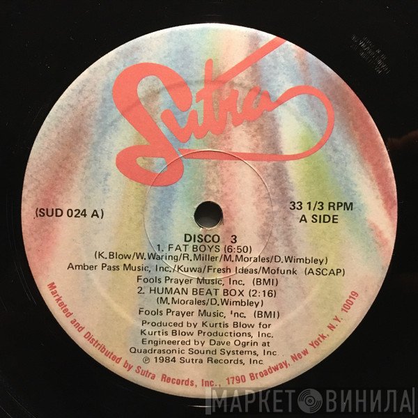 Disco 3 - Fat Boys