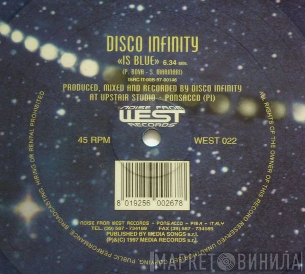 Disco Infinity  - Is Blue