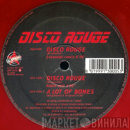Disco Rouge - Disco Rouge