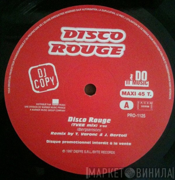Disco Rouge  - Disco Rouge