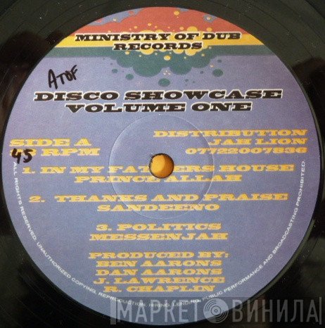  - Disco Showcase Volume One