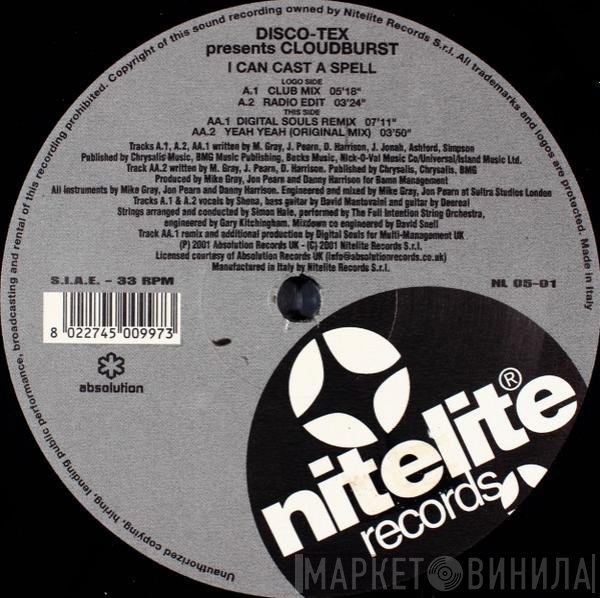 Disco-Tex, Cloudburst  - I Can Cast A Spell
