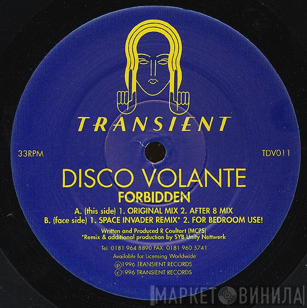 Disco Volante - Forbidden